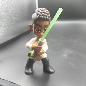 Star Wars Young Jedi Adventures Kia Brightstar Toy Figure Green Lightsaber